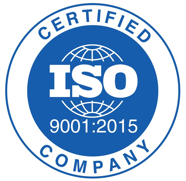 ISO 9001:2015 Certified Company
